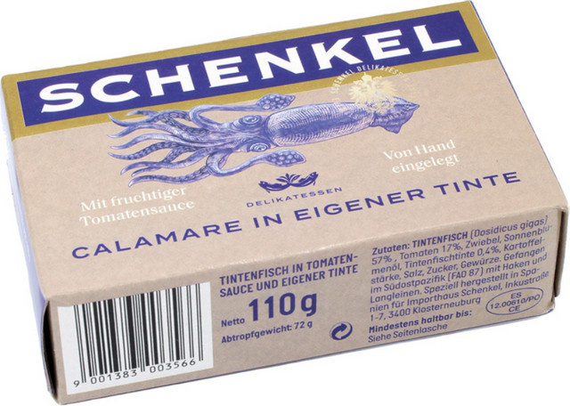 Schenkel Calamare in eigener Tinte 72 g - Bild 1