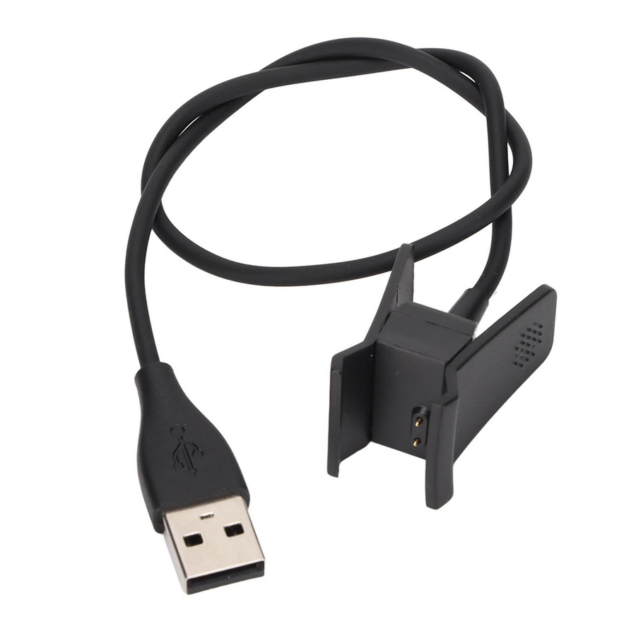 mfySpace USB-Ladekabel für Fitbit Alta Smart Fitness Watch, Clip Cord Dock Adapter, Schwarz - Bild 2