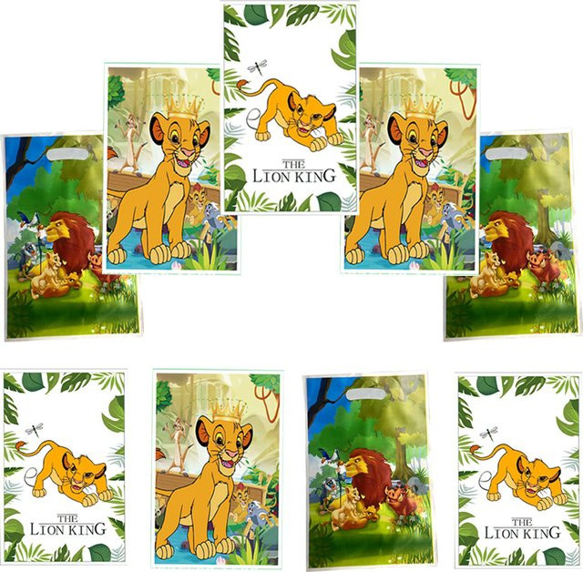 Disney König der Löwen Simba Geschenktüten für Kindergeburtstage und Babypartys, Mehrfarbig - Bild 1