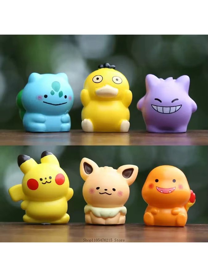 Potdemiel Pokémon Chibi-Figur, Einzelfigur, Kunststoff, Bunt / Mehrfarbig - Bild 2