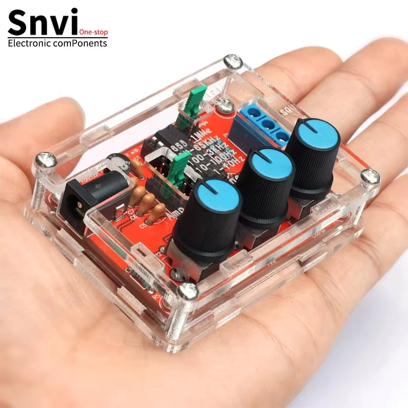 SNVI XR2206 Funktionssignalgenerator DIY-Kit für Sinus, Dreieck und Rechteck mit einstellbarer Frequenz und Amplitude (1Hz - 1MHz) - Bild 3