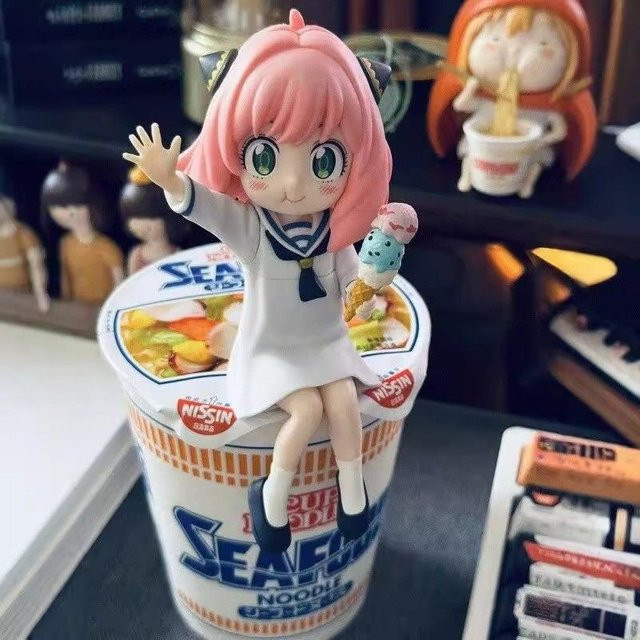 Bandai Spy × Family Ania beim Eis essen, Sitzende Figur, Kunststoff - Bild 1