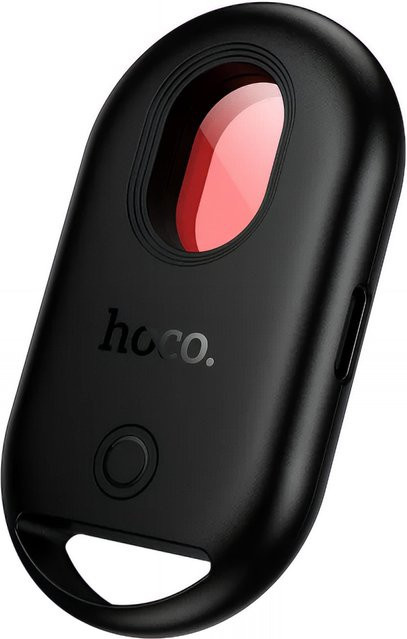 HOCO SmartTag E95 3in1 Anti-Verlust-Tracker für iOS-Serie mit Kamera-Detektor und Sicherheitsalarm in Schwarz - Bild 1