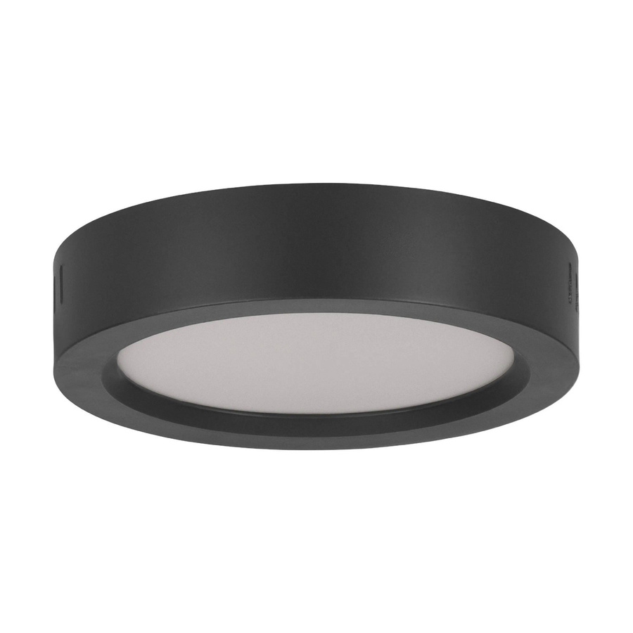 Eglo LED-Deckenleuchte Idun-E in Schwarz mit warmweißem Licht, Höhe: 3,1 cm, Durchmesser: 16 cm - Bild 2