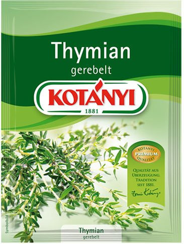 Kotanyi Thymian gerebelt 14 g - Bild 1