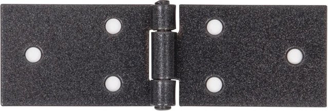 GAH Alberts Duravis Tischband Schwarzdiamant Duplexbeschichtet aus Stahl, Farbe: Schwarz, Breite: 32 mm, Höhe: 100 mm - Bild 1