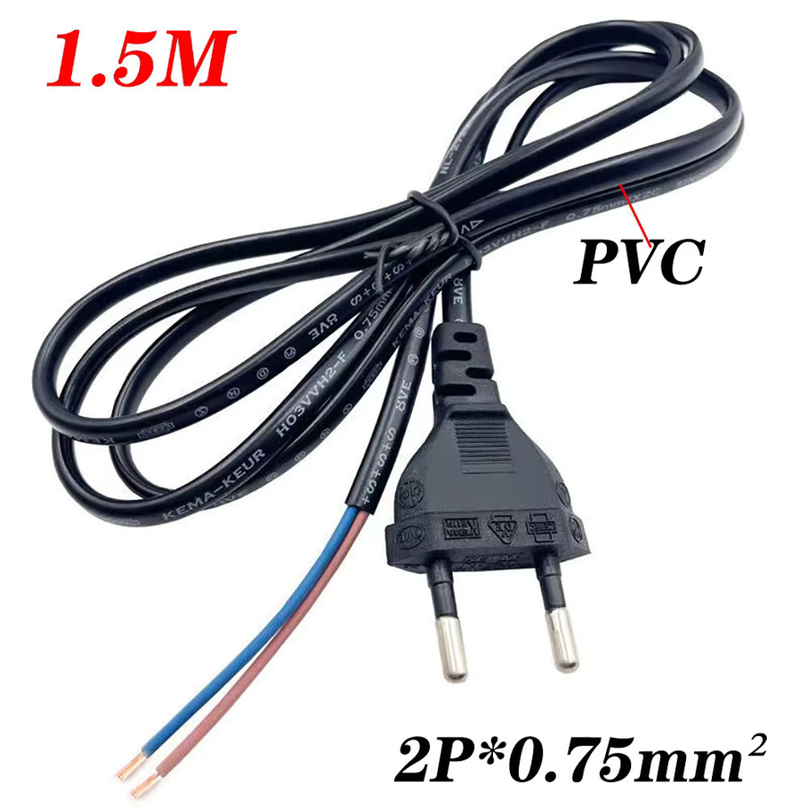 LAJQTAO EU Power Verlängerungskabel mit europäischem Stecker in Schwarz - Bild 3