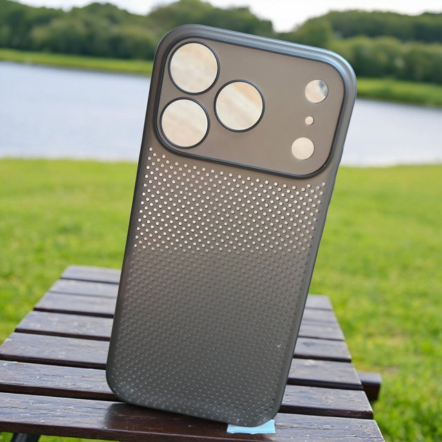 LICOERS Schutzhülle für iPhone 17 Pro Max und iPhone 17 Pro, ultradünnes mattiertes TPU in Schwarz mit Kamera-Schutz und Stoßfestigkeit - Bild 1
