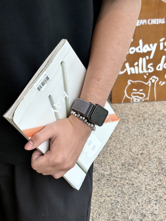Xiaomi Smartwatch Armband, Nylon, Schwarz, Unisex - Bild 1