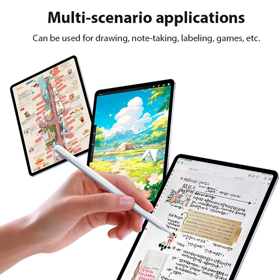READYYEAH Universeller Stylus-Stift mit kapazitiven Handschuhen für Android, Samsung, Huawei, Xiaomi, VIVO und OPPO Tablets und Smartphones in Grün oder Weiß - Bild 5