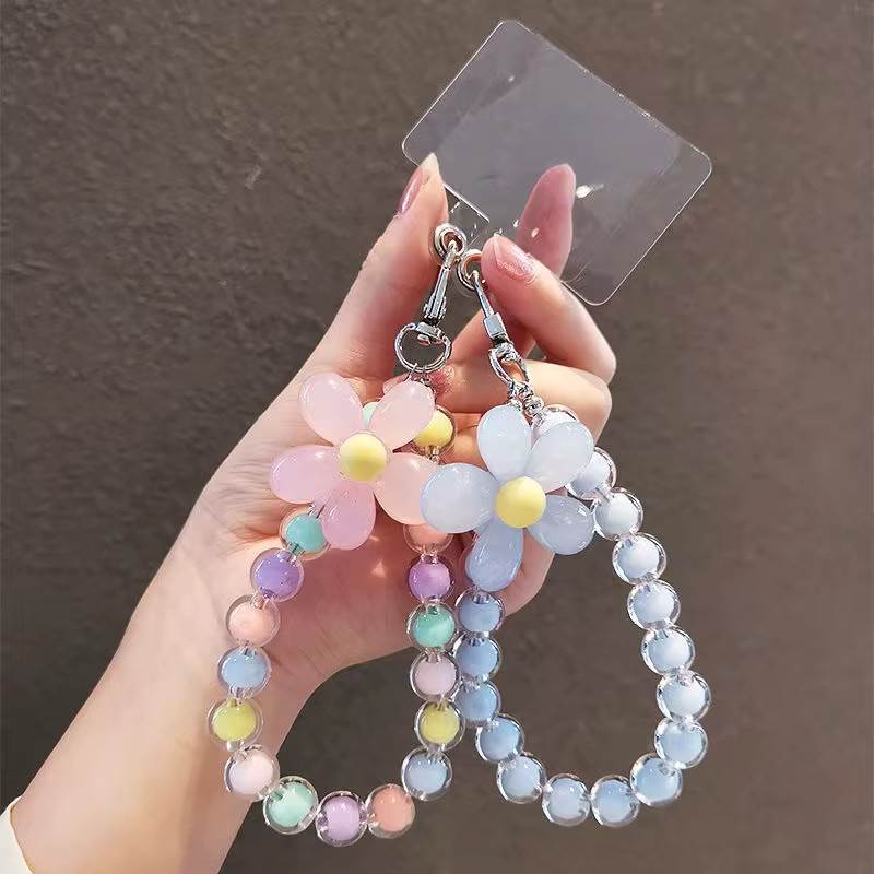 DOLANBIA Handy Lanyard mit Ring und DIY Patch Anhänger für Damen in Purple und Multicolour - Bild 2