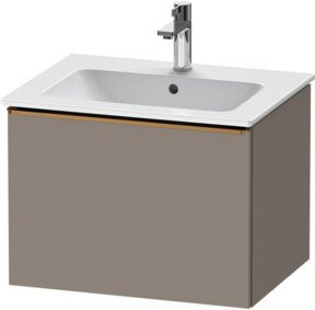 Duravit Waschtischunterschrank D-Neo, beige matt, wandhängend, B: 61,0 cm, T: 46,2 cm, H: 44,0 cm - Bild 1