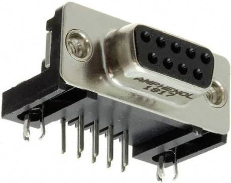 Amphenol L77SDE09S1ACH4R Steckverbinder in Silber - Bild 1