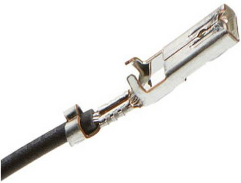 Molex 35746-0310 Flachsteckhülse in Silber auf einer Vollrolle - Bild 1