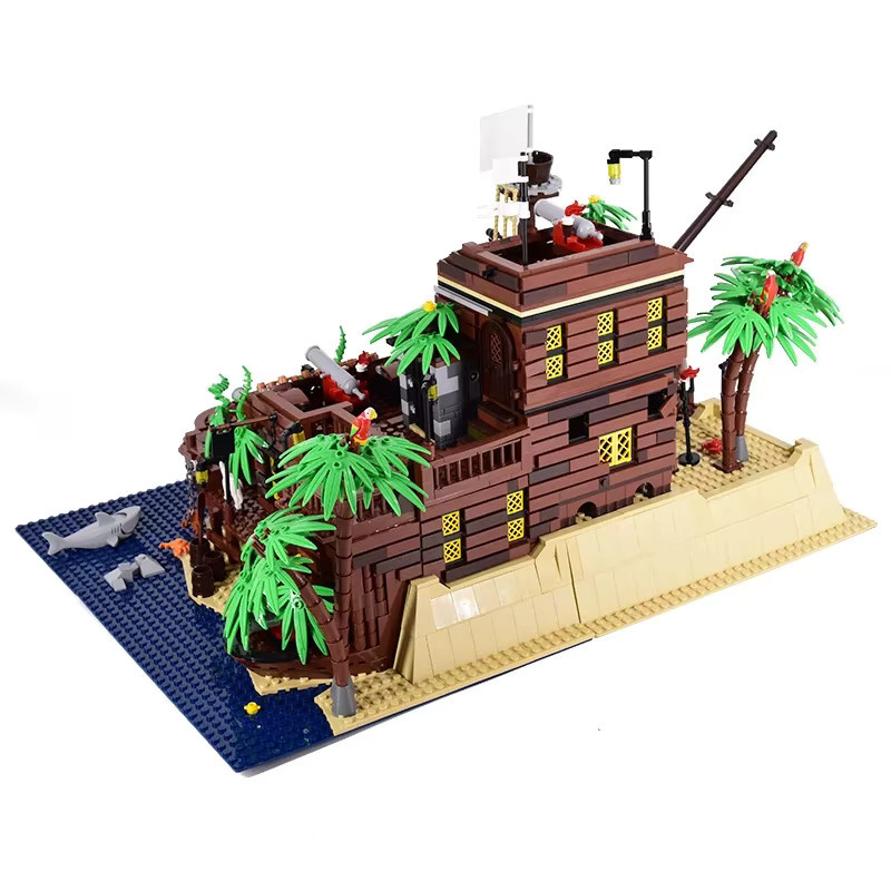Bricklink Pirates of Barracuda Bay, Bausteine Spielzeug, 3.250 Teile - Bild 2