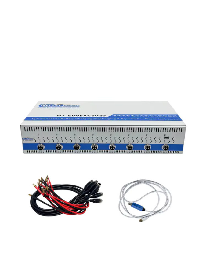 Heltec Hybrid-Fahrzeugbatterie-Reparaturwerkzeug 8-Kanal 5A Equalizer für Toyota und Lexus NIMH 04/06/08/12 Zellen 2-20V - Bild 5