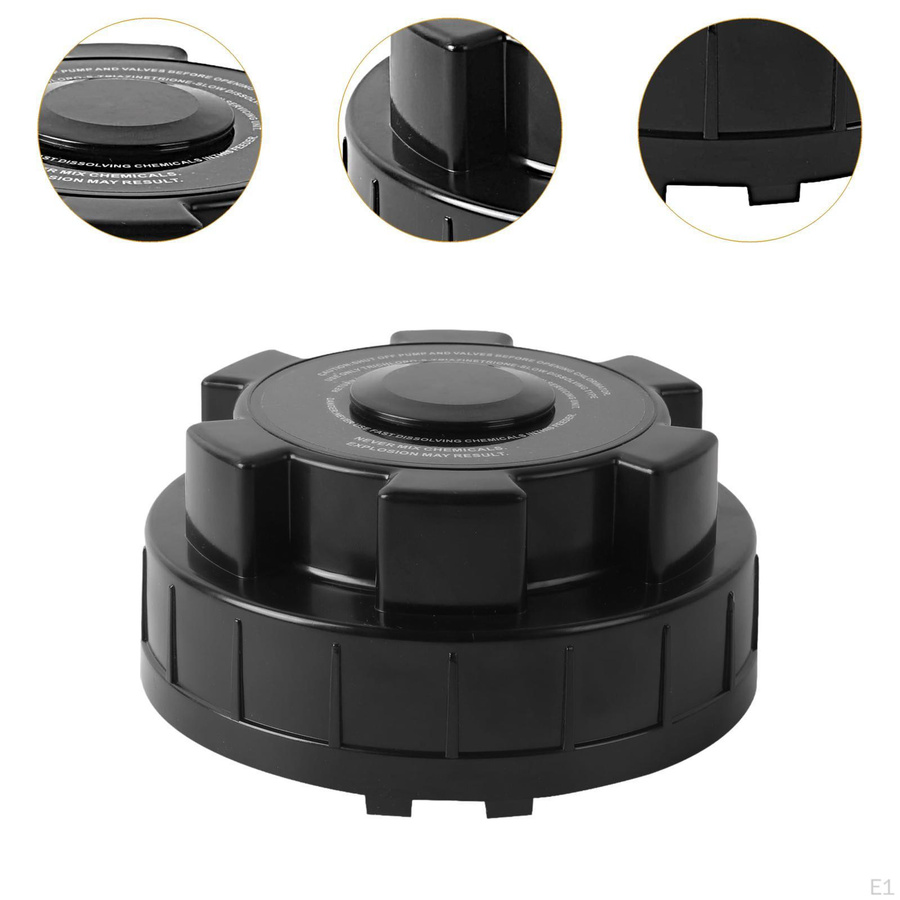 Crafttradeonline Chlorinator-Deckelabdeckung als praktischer und auslaufsicherer Ersatz zur einfachen Abdichtung - Bild 2