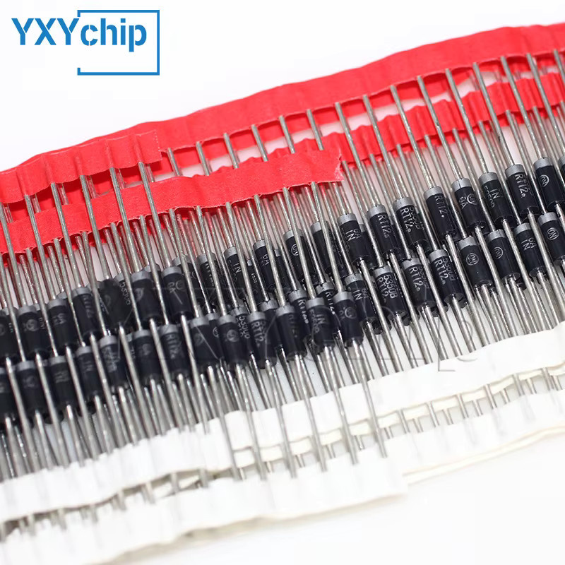 20er Set 5W Zenerdioden Case 17 in Schwarz, verschiedene Spannungen von 56V bis 200V, Typen n5370b bis n5388b - Bild 2