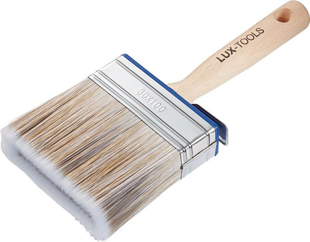 LUX-TOOLS Flächenstreicher Lasur mit Farbtank für wasserbasierte Lacke, B/H: 100 x 30 mm - Bild 1