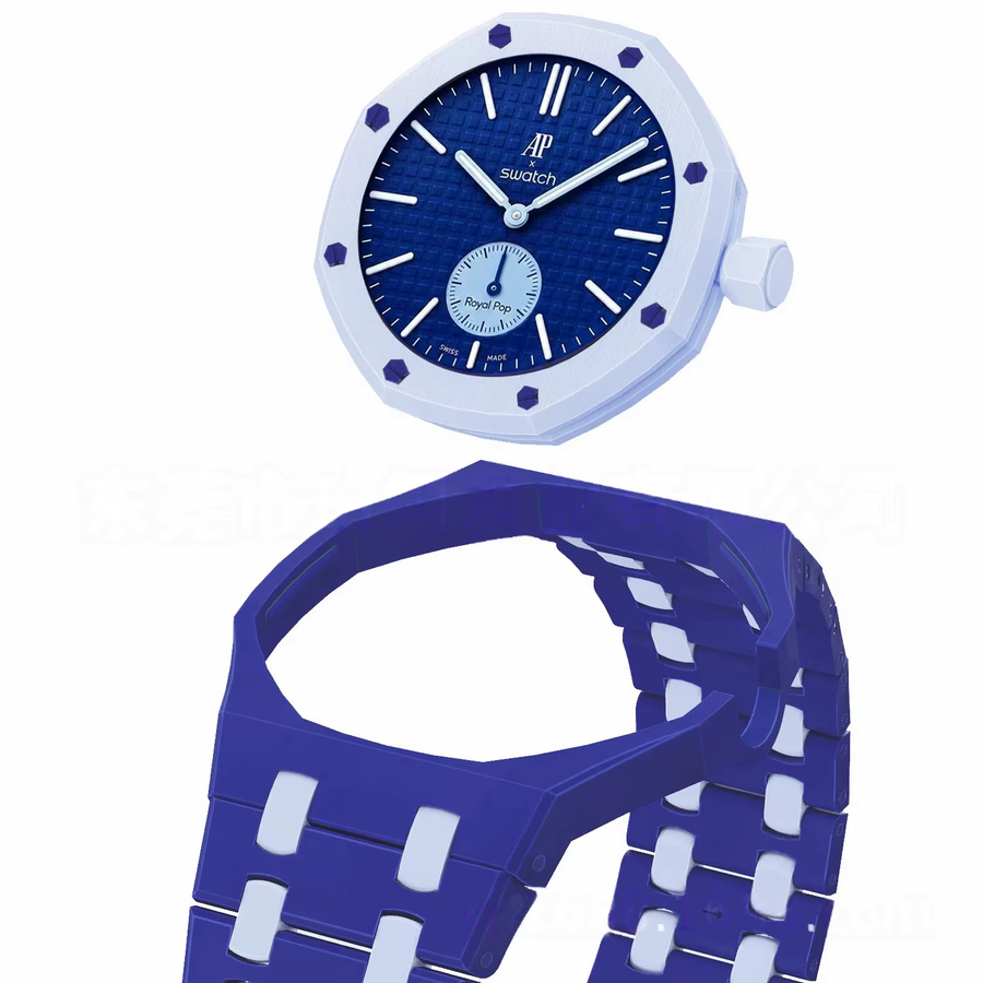 AP & Swatch Uhrengehäuse, Biokeramik, Unisex - Bild 2