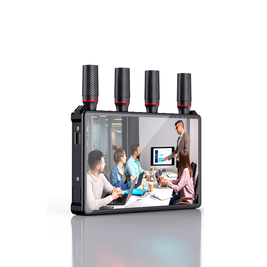 vrriis Wireless HDMI Video Sender und Empfänger Extender Schwarz mit 400 m Reichweite für DSLR Kamera, Laptop und TV Monitor - Bild 2