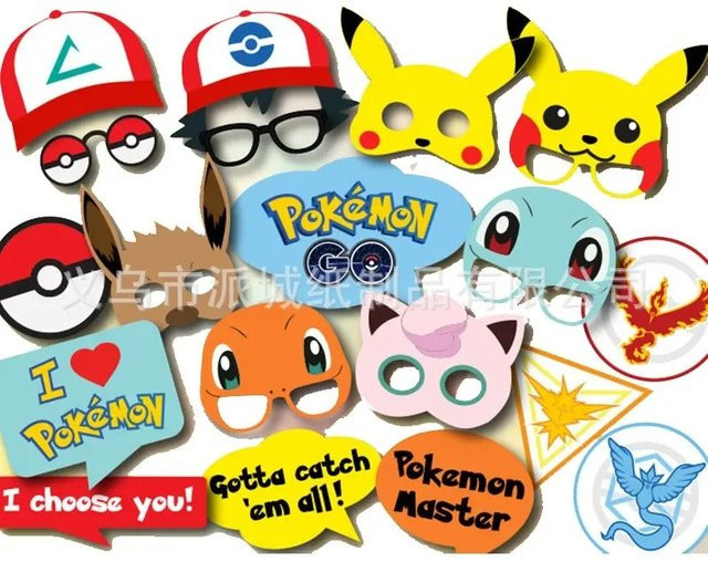 Keeppley Pokémon Filz-Augenmaske, Pikachu, Gelb - Bild 1