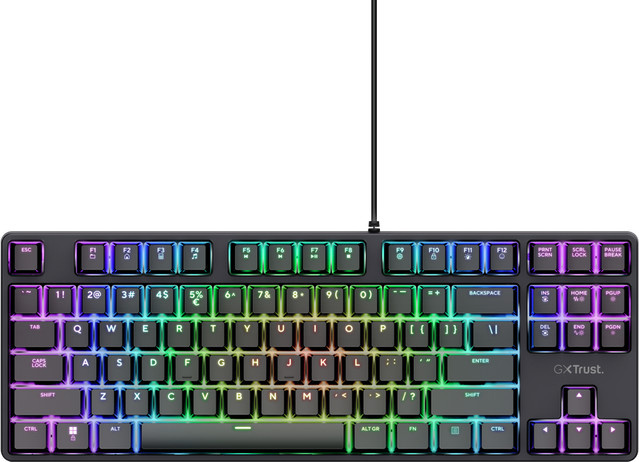 GXT 864 Cada Kompakte mechanische TKL-Gaming-Tastatur in Schwarz - Bild 1