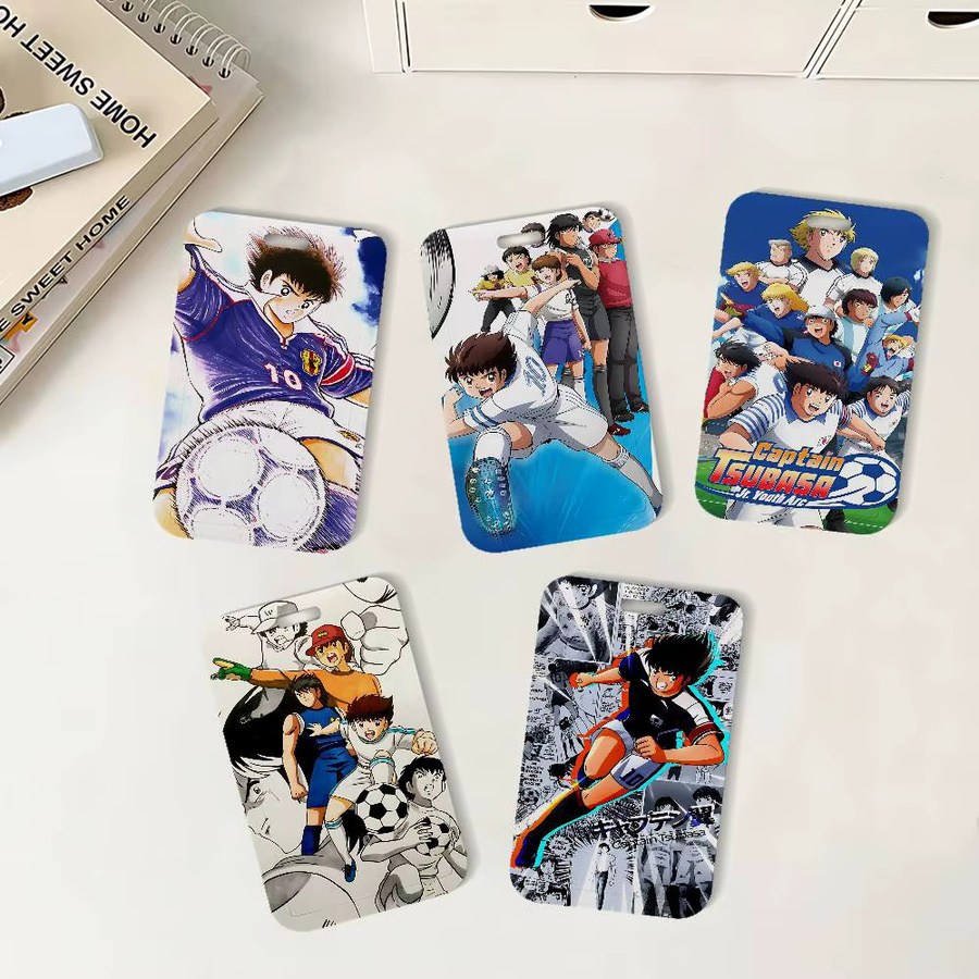 Captain T-Tsubasa Ausweishalter mit Umhängeband für Schule und Büro in Multicolour - Bild 2