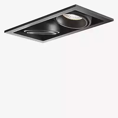 Light Point Ghost LED Deckeneinbaustrahler 2-flammig in Schwarz - Bild 1