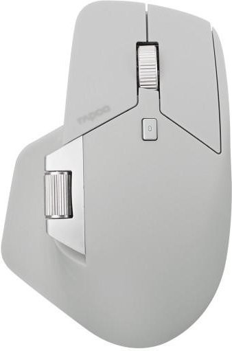 Rapoo MT760L Kabellose Bluetooth Maus in Grauweiß - Bild 1