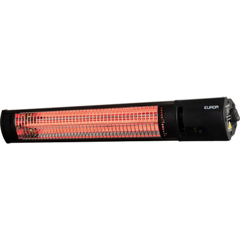 EUROM Heizstrahler Golden 2000 Shadow Patioheater für Flächen bis 22 m² in Schwarz - Bild 2