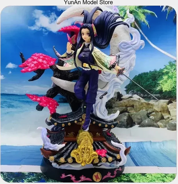 Bandai Demon Slayer Kocho Shinobu, Anime-Figur Statue, mit Beleuchtung - Bild 1