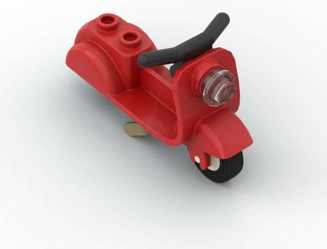 ixBricks Roller Motorrad Baustein 1-teiliges Set 6–12 Jahre - Bild 1