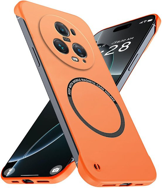 Magnetic Slim Handyhülle für Honor Magic 5, Magic 5 Pro, Magic 6 und Magic 6 Pro, matte harte PC-Abdeckung, stoßfeste Rüstung - Bild 1