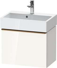 Duravit Waschtischunterschrank D-Neo Compact in Weiß Hochglanz, B/T/H: 58,4 x 37,2 x 44 cm - Bild 1