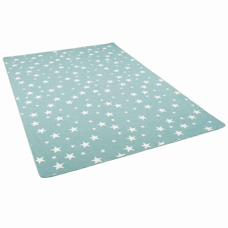 Snapstyle Kinder Spielteppich Sterne Mintgrün B/T: 80 x 240 cm - Bild 3