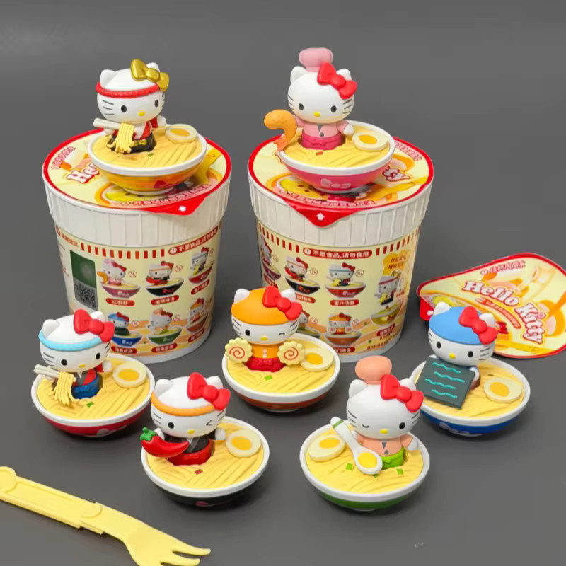 52TOYS Hello Kitty Ramen Hall Serie, Sammlerfiguren, Einzelfigur - Bild 4