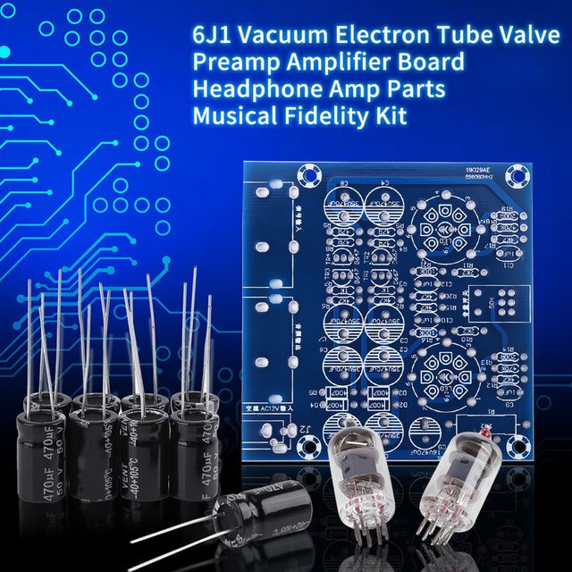 Musical Fidelity Vakuum Elektronenröhren Vorverstärker Kit für Kopfhörerverstärker Platine in Multicolour - Bild 1