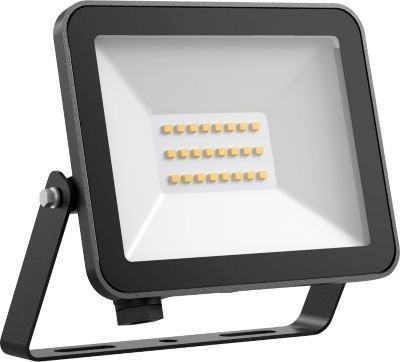 Dotlux LED-Strahler FLOORslim 20 W, 4000 K, Schwarz, IP65, Flutlicht aus Aluminium - Bild 1