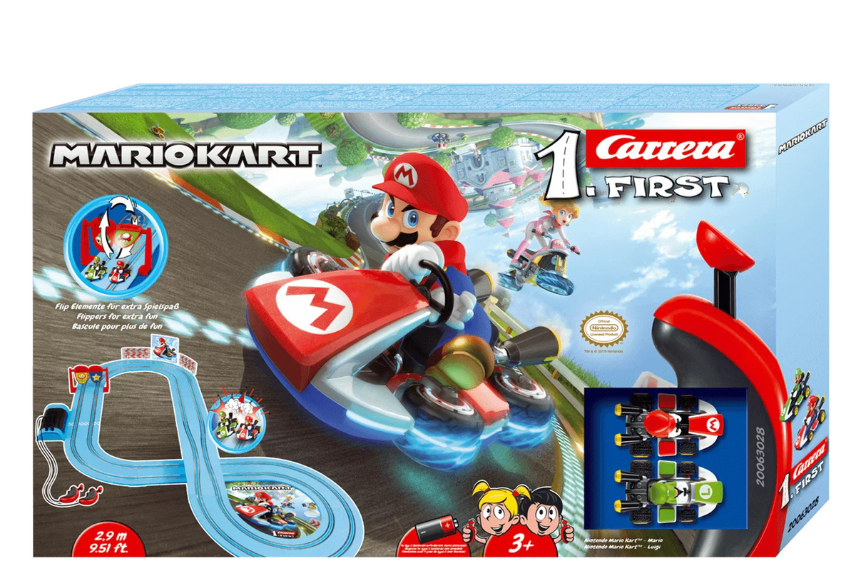 Carrera Mario Kart Mario vs. Luigi Start-Set 1:50 ab 3 Jahren - Bild 3