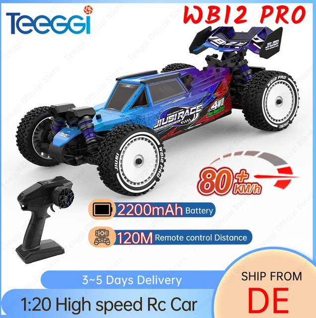 Teeggi WB12 PRO RC-Offroad-Auto, 1:12, 4WD, Hochgeschwindigkeits-RC-Offroad-Auto - Bild 1