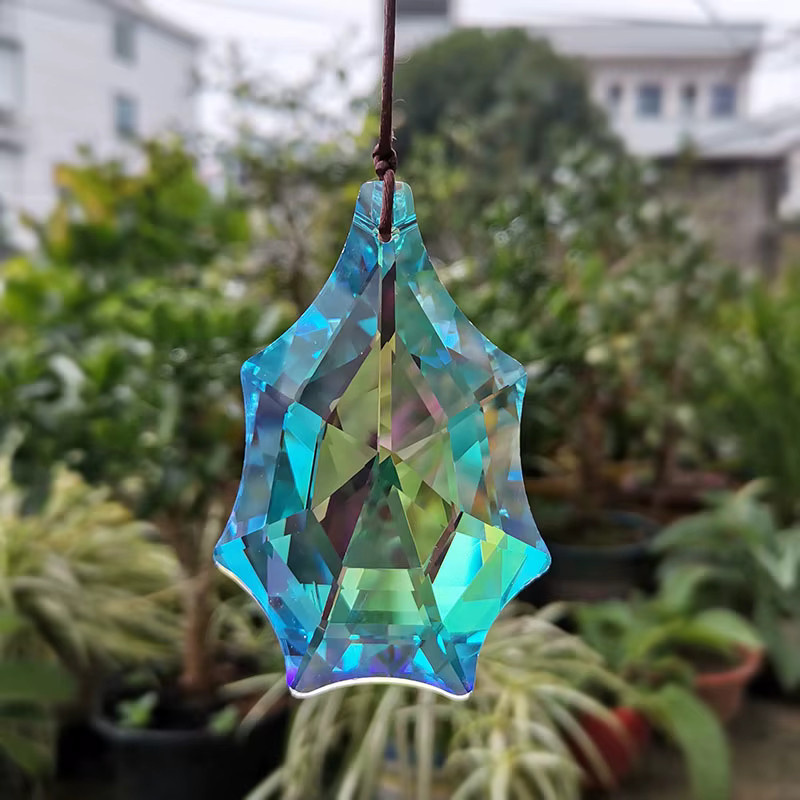 BOTG Kristall Suncatcher Spinne Anhänger in Multicolour, 7,6 cm Glas-Prisma für Fenster-Dekoration und DIY-Handwerk - Bild 2