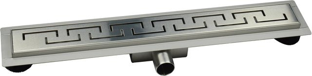 Verosan+ Duschrinne Glan als lineare Rinne aus Edelstahl in Silber, Länge: 90 cm - Bild 1