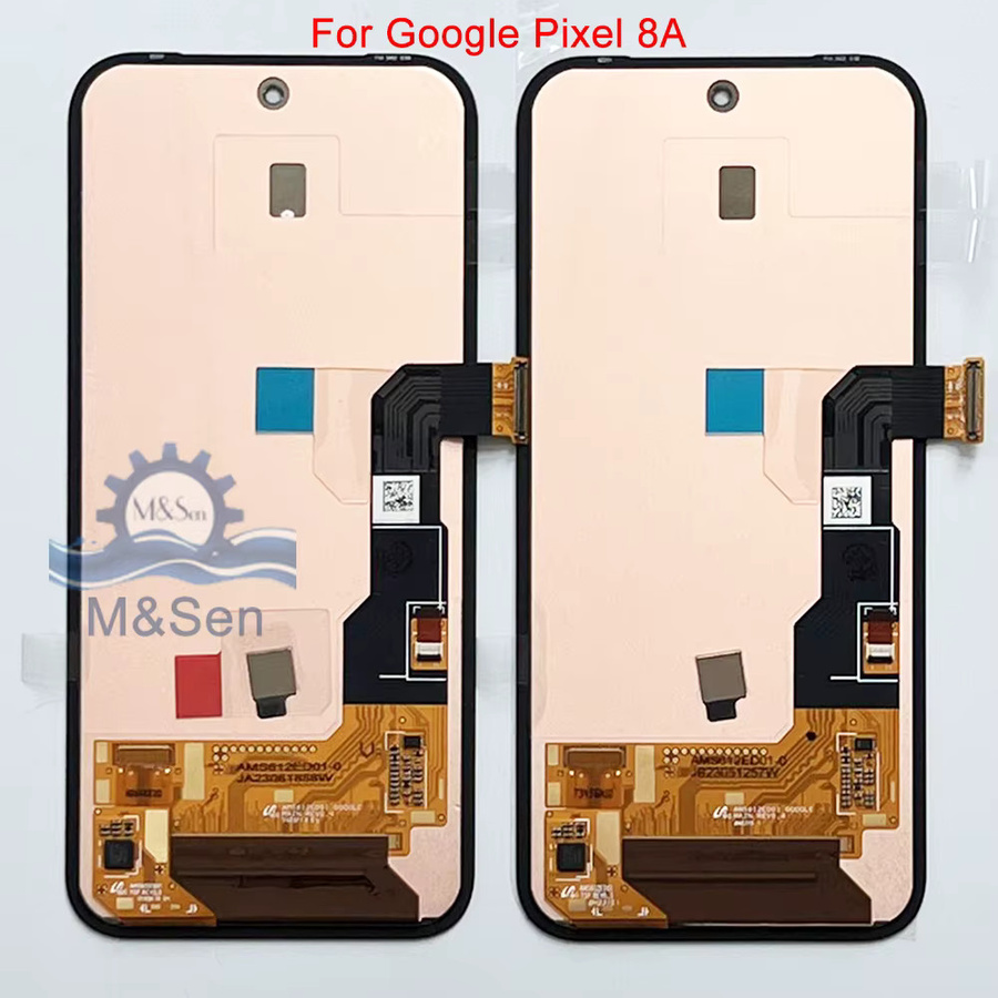 Original OLED Display mit Touch Digitizer und Rahmen für Google Pixel 8 Pro (6,7 Zoll) und Google Pixel 8A (6,2 Zoll) in Schwarz - Bild 2