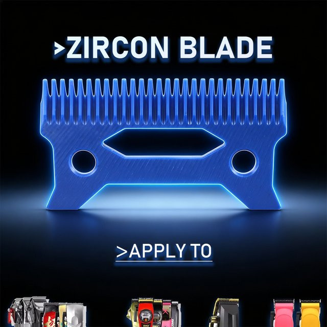 ROSYOUS Zirkon-Langzahnklinge für professionelle Clipper - Bild 1