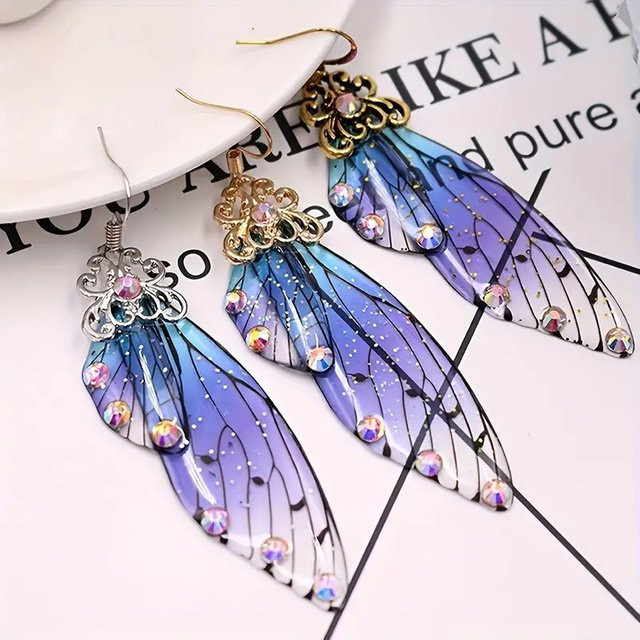 Kristallkleberformen für DIY-Harz in Weiß und Multicolour zur Herstellung von Ohrringen, Schmuck und Schlüsselanhängern - Bild 1