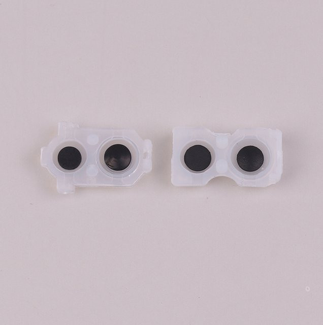 SD&HI Set aus 10 leitfähigen Gummiknöpfen für Controller JDS 001 010 050 JDM-030 in Transparent - Bild 1