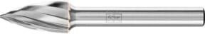 PFERD Hartmetall Frässtift Spitzbogen SPG universal grob, Farbe: Silber, Durchmesser: 10 mm, Länge: 20 mm, Schaft-Durchmesser: 6 mm - Bild 1