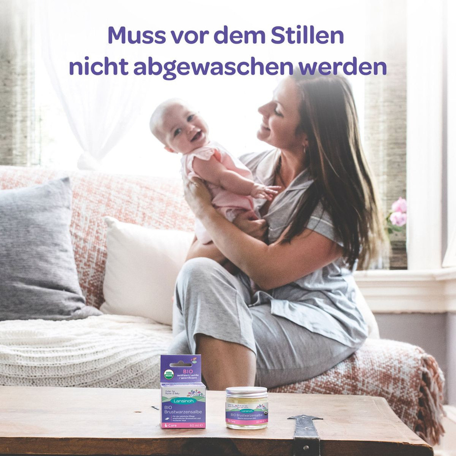 Lansinoh BIO Brustwarzensalbe, 60 ml - Bild 2