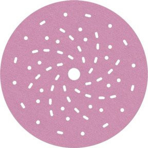 Sia Schleifscheibe mit Loch 1950 siaspeed, Durchmesser: 125 mm, Körnung: 240, Farbe: Pink - Bild 1